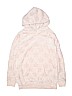 H&M 100% Polyester Pink Pullover Hoodie Size 14 - photo 1