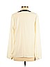Faith and Joy 100% Polyester Ivory Long Sleeve Blouse Size S - photo 2