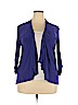 Perceptions Purple Cardigan Size 18 - photo 1