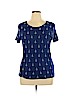 J. Crew Factory Store 100% Cotton Blue Short Sleeve T-Shirt Size XL - photo 1