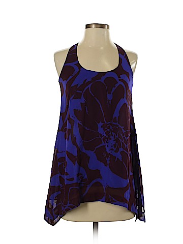 Vince. Sleeveless Silk Top (view 1)