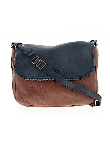 Fossil Leather Crossbody Bag (view 1)