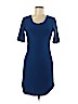 Derek Heart 100% Polyester Blue Casual Dress Size M - photo 1
