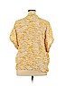 Maeve by Anthropologie 100% Rayon Yellow Short Sleeve Blouse Size XL - photo 2