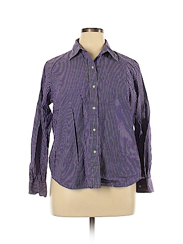 Lauren by Ralph Lauren Long Sleeve Button-Down Shirt (view 1)