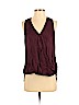 Splendid 100% Viscose Burgundy Sleeveless Top Size S - photo 1