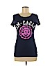 American Eagle Outfitters 100% Cotton Blue Short Sleeve T-Shirt Size M - photo 1