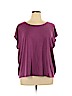 Old Navy Purple Short Sleeve Top Size XL - photo 1