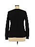 Ann Taylor Factory 100% Cashmere Black Cashmere Pullover Sweater Size XL - photo 2