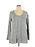 Sonoma Goods for Life Gray Long Sleeve Top Size XL - photo 1