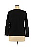 Ann Taylor 100% Cashmere Black Cashmere Pullover Sweater Size XL - photo 2