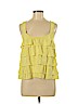 Madison Marcus Yellow Sleeveless Blouse Size M - photo 1