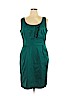 Ann Taylor Teal Cocktail Dress Size 16 - photo 1