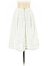 H&M 100% Polyester White Casual Skirt Size 10 - photo 2