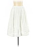 H&M 100% Polyester White Casual Skirt Size 10 - photo 1