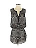 Twelfth Street by Cynthia Vincent 100% Nylon Black Romper Size S - photo 1