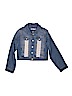 Cat & Jack Blue Denim Jacket Size 7 - 8 - photo 1