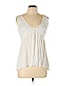 Hot Kiss 100% Viscose White Sleeveless Top Size L - photo 1