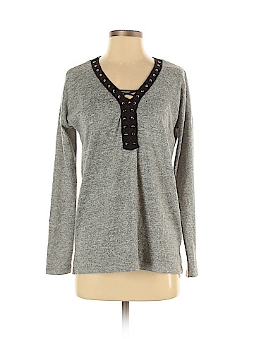 Almost Famous Long Sleeve Blouse (view 1)