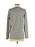 Almost Famous 100% Polyester Gray Long Sleeve Blouse Size M - photo 2