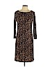 MICHAEL Michael Kors Brown Casual Dress Size L - photo 1