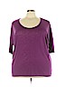 Maurices Pink 3/4 Sleeve Top Size 24 (3) - photo 1