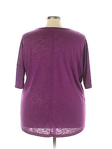 Maurices 3/4 Sleeve Top (view 2)