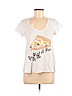 Wildfox 100% Cotton White Short Sleeve T-Shirt Size Med (2 or M) - photo 1