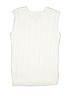 Chaps 100% Cotton White Sweater Vest Size 14 - photo 2