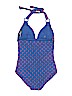 DKNY Blue One Piece Swimsuit Size 6 - photo 2