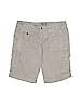 American Eagle Outfitters 100% Cotton Gray Cargo Shorts Size 6 - photo 1