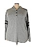 Maurices Gray Pullover Hoodie Size 24 (3) - photo 1