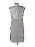 Jessica Howard Gray Cocktail Dress Size 12 (petite) - photo 2