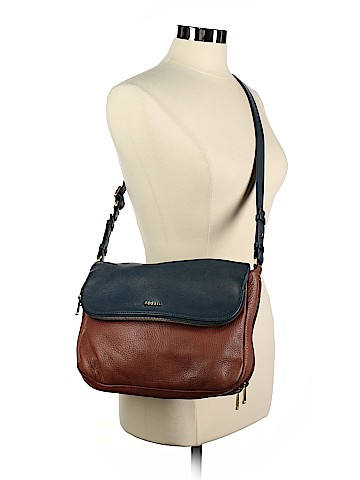 Fossil Leather Crossbody Bag (view 2)