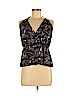 7 For All Mankind 100% Polyester Blue Sleeveless Blouse Size M - photo 1