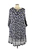 Old Navy 100% Rayon Blue Casual Dress Size 3X - photo 1