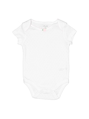 Little Me Short Sleeve Onesie (view 1)