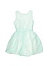 Carter's 100% Polyester Teal Dress Size 4 - 5 - photo 1