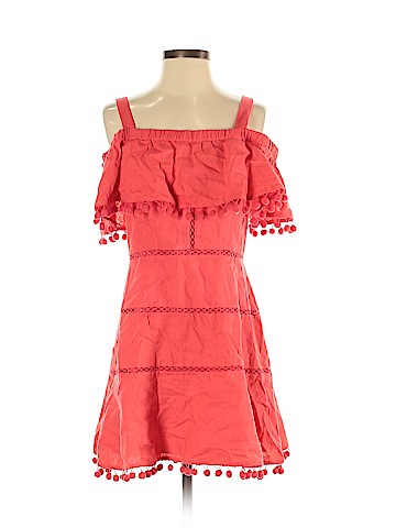 Red Carter Casual Dress (view 1)