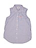 Abercrombie Blue Sleeveless Button-Down Shirt Size 11 - 12 - photo 1