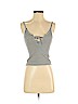 Topshop 100% Cotton Ivory Tank Top Size 4 - photo 1