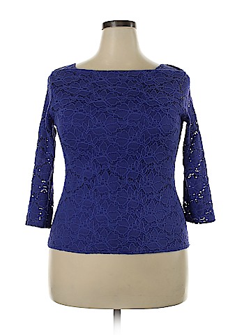 Peck & Peck 3/4 Sleeve Top (view 1)