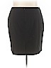 ELOQUII Black Casual Skirt Size 24 - photo 2