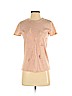 Aqua 100% Cotton Pink Short Sleeve T-Shirt Size XS - photo 1