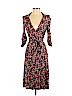 Diane von Furstenberg Exclusively for Neiman Marcus 100% Silk Red Casual Dress Size 4 - photo 1