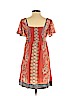 Nanette Lepore 100% Silk Orange Casual Dress Size 2 - photo 2