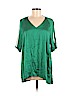 Just 100% Viscose Green Active T-Shirt Size M - photo 1
