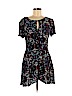 Lush 100% Rayon Black Casual Dress Size M - photo 1