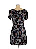 Lush 100% Rayon Black Casual Dress Size M - photo 2
