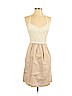 Banana Republic 100% Silk Ivory Casual Dress Size 2 (petite) - photo 1